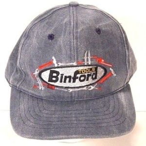 BINFORD TOOLS 1990s Vintage Hat - HOME IMPROVEMENT